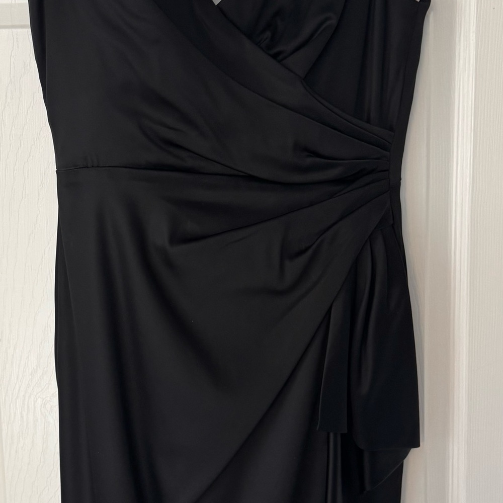 White House Black Market Elegant Black Mini Dress